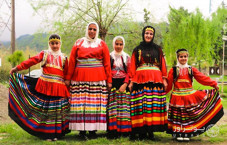 لباس بومی زنان مازندران